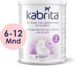 Kabrita 2 Opvolgmelk - Flesvoeding Vanaf 6 Maanden - 400g