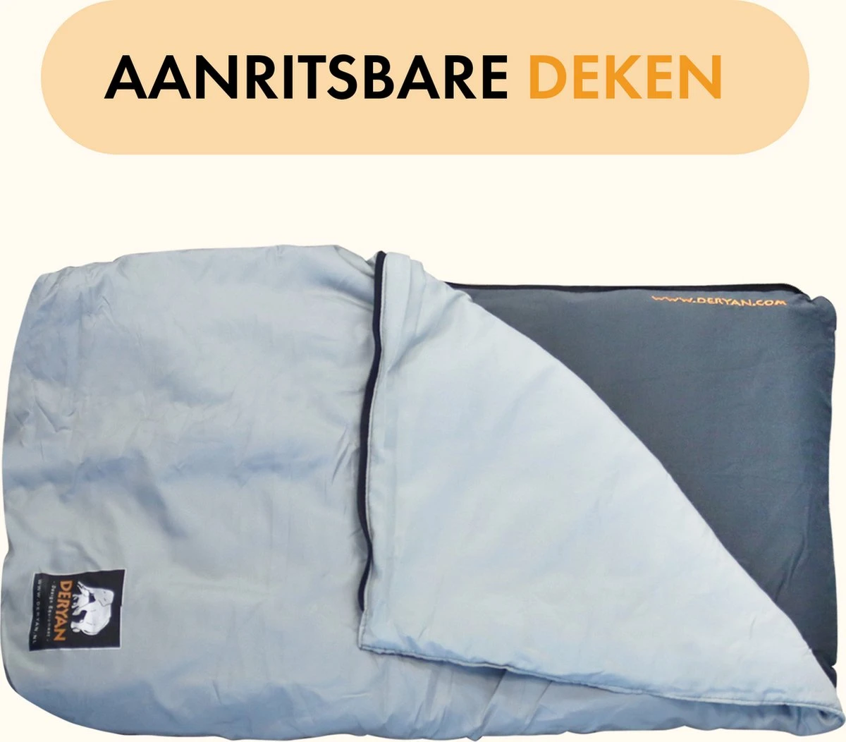 Deryan AirTraveller Vliegtuigbedje - Reiskussen Met Matras - Compact Opgevouwen 4 Deryan AirTraveller Vliegtuigbedje - Reiskussen Met Matras - Compact Opgevouwen - Afbeelding 2
