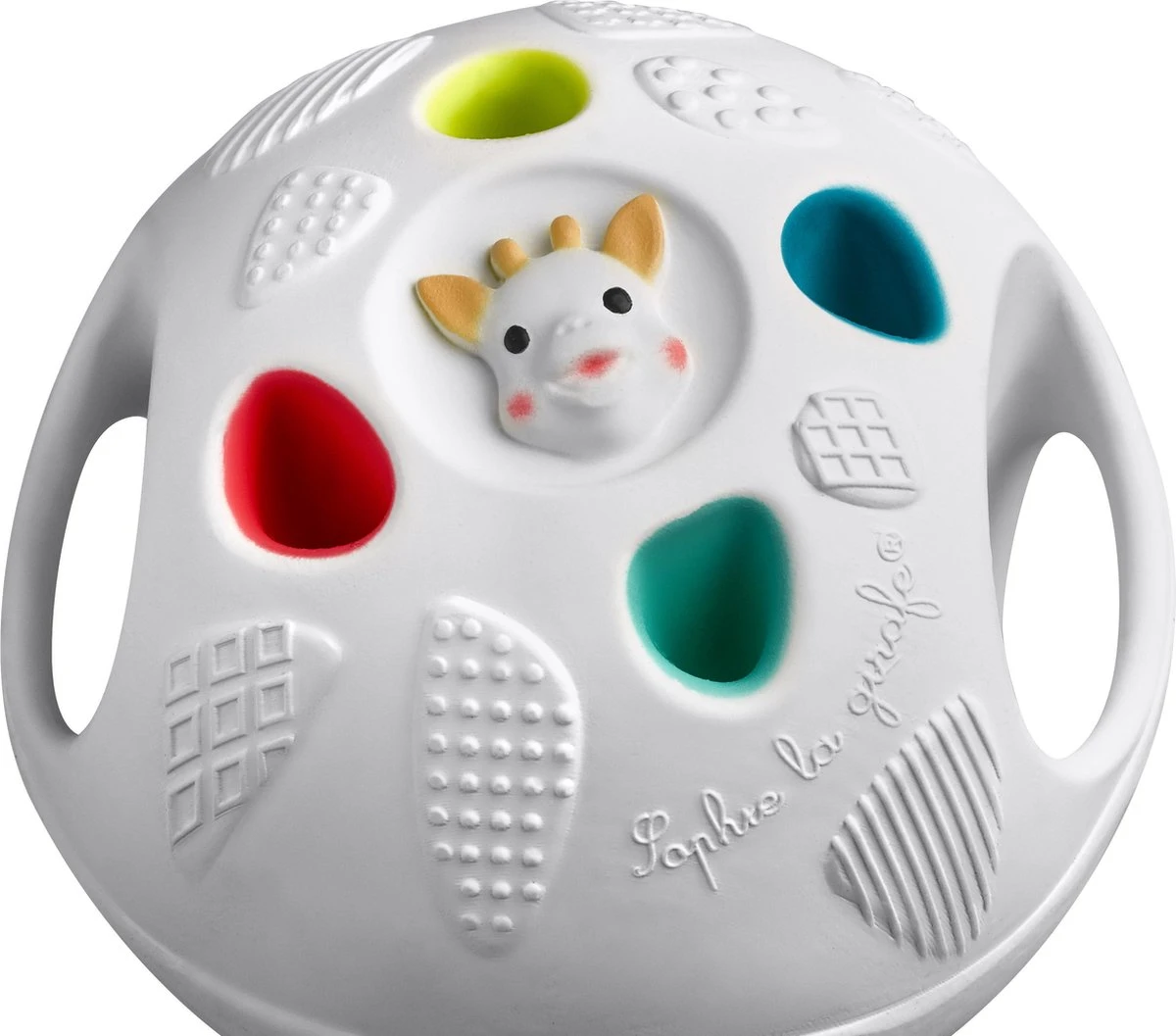 Sophie De Giraf - So Pure - Speelbal - Senso Ball - 100% Natuurlijk Rubber 7 Sophie De Giraf - So Pure - Speelbal - Senso Ball - 100% Natuurlijk Rubber - Afbeelding 5