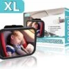 Nelbar Autospiegel Baby Verstelbaar – Achteruitkijkspiegel – Drempelproef – Baby Spiegel Auto Achterbank – Achteruitkijk Spiegel – 360 Graden Verstelbaar – XL Formaat -Babyproducten Serie Winkel 1200x1062