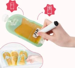 Badabulle 15 Stuks Herbruikbare Knijpzakjes B004500 16 Badabulle 15 Stuks Herbruikbare Knijpzakjes B004500 -Babyproducten Serie Winkel 1200x1082 4