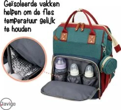 Luiertas - Rugzak - Baby - Kind - Mama - Papa - Slapen - Roze - Relaxen -Babyproducten Serie Winkel 1200x1094