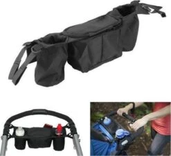 GoedHandel - Organizer Kinderwagen - Bekerhouder - Flessenhouder - Luiertas Kinderwagen - Universeel - Buggy Organizer - Fleshouder -Babyproducten Serie Winkel 1200x1095 6