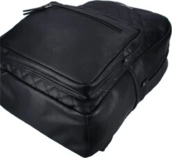 Kidzroom Popular Luiertas Rugzak - Zwart‎‎ - Verschoonmatje - Flessenhouder -Babyproducten Serie Winkel 1200x1097 1