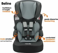 Disney - Autostoel BELINE Luxe - Groep 1/2/3 - Van 9 Tot 36 Kg - PRINCES -Babyproducten Serie Winkel 1200x1103