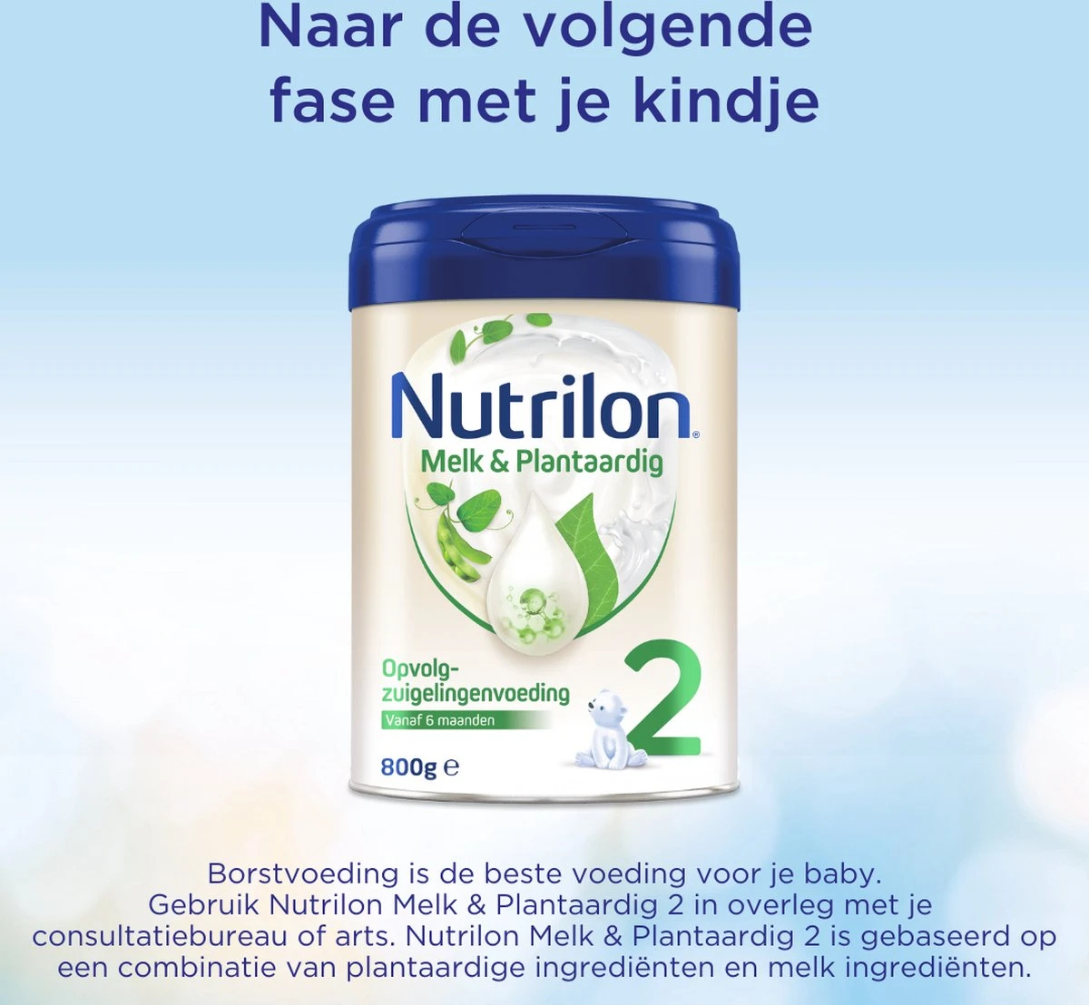 Nutrilon Melk & Plantaardig 1 - Volledige Zuigelingenvoeding 0-6 Maanden - 800g 10 Nutrilon Melk & Plantaardig 1 - Volledige Zuigelingenvoeding 0-6 Maanden - 800g - Afbeelding 8