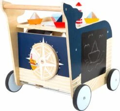 Baby Walvis Loopwagen - Houten Speelgoed Vanaf 1 Jaar -Babyproducten Serie Winkel 1200x1110