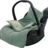 Jollein Voetenzak Voor Autostoel & Kinderwagen - Basic Knit - Forest Green -Babyproducten Serie Winkel 1200x1110 4