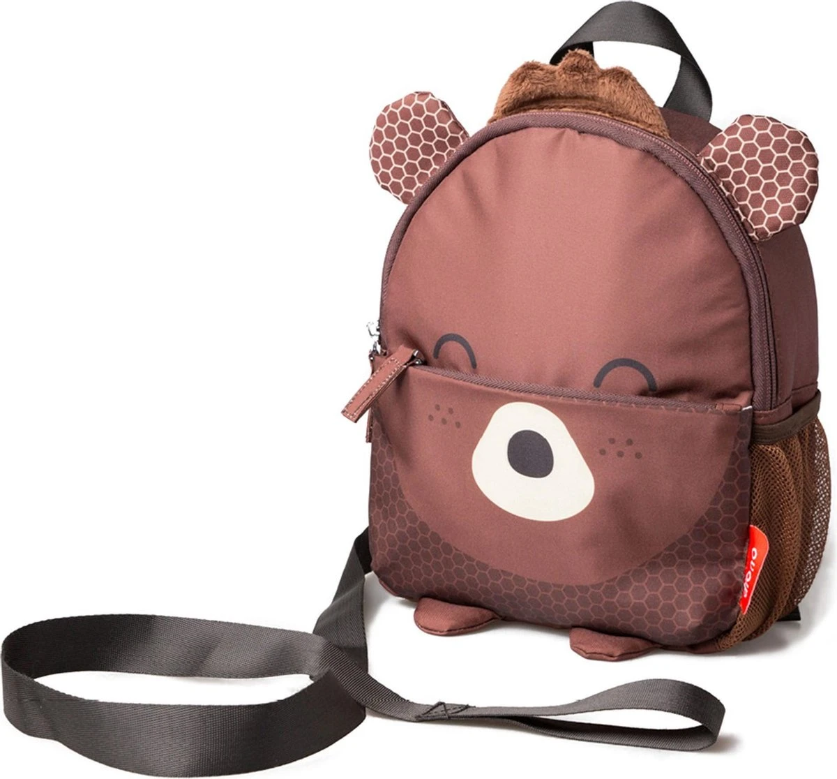 Kindertuigje Met Looplijn - Rugzak Voor Peuter & Kleuter - Tuigje Kind - Rugzaktuigje - Beer 3 Kindertuigje Met Looplijn - Rugzak Voor Peuter & Kleuter - Tuigje Kind - Rugzaktuigje - Beer