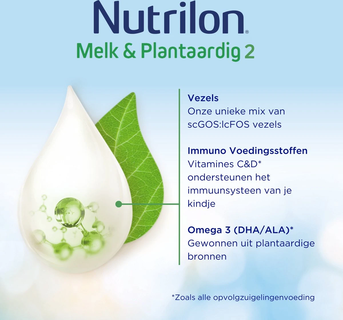 Nutrilon Melk & Plantaardig 2 - Opvolgzuigelingenvoeding 6-12 Maanden - 800 Gram 6 Nutrilon Melk & Plantaardig 2 - Opvolgzuigelingenvoeding 6-12 Maanden - 800 Gram - Afbeelding 4