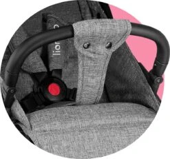 Lionelo Buggy Julie One - Kinderwagen Premium - Automatisch Opvouwen - Wandelwagen Tot 22 Kg - Comfortabele Zitje -Babyproducten Serie Winkel 1200x1123 3