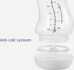 Difrax - S-Fles Duopack - Wit/Blauw - 250ml - 0+ Maanden -Babyproducten Serie Winkel 1200x1125 9