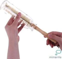 Merkloos Ecologische Flessen Borstel - Flessenborstel Eco- Handig In Gebruik En Anti Bacterieel -Babyproducten Serie Winkel 1200x1126 9