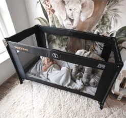 Deryan Believer Campingbedje - 120x60cm - Zwart -Babyproducten Serie Winkel 1200x1127 4