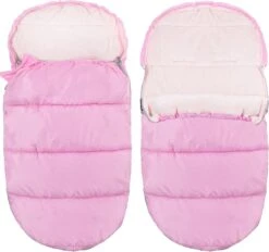 Springos Voetenzak | Voetenzak Buggy | Voetenzak Autostoel | Universeel | 90 Cm | Roze -Babyproducten Serie Winkel 1200x1127 5