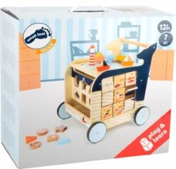 Baby Walvis Loopwagen - Houten Speelgoed Vanaf 1 Jaar -Babyproducten Serie Winkel 1200x1149