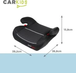 Carkids Auto Zitverhoger Grijs | Autostoeltje Groep 2-3 | Kinderen Van 3,5-12 Jaar | 15-36 Kg -Babyproducten Serie Winkel 1200x1152 5