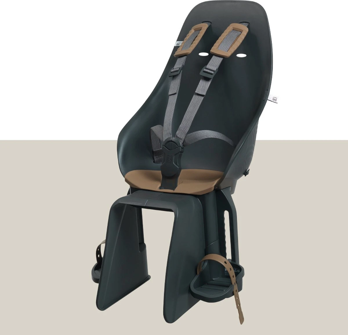 Urban Iki Fietsstoeltje Achter - Bincho Black/Kurumi Brown 3 Urban Iki Fietsstoeltje Achter - Bincho Black/Kurumi Brown