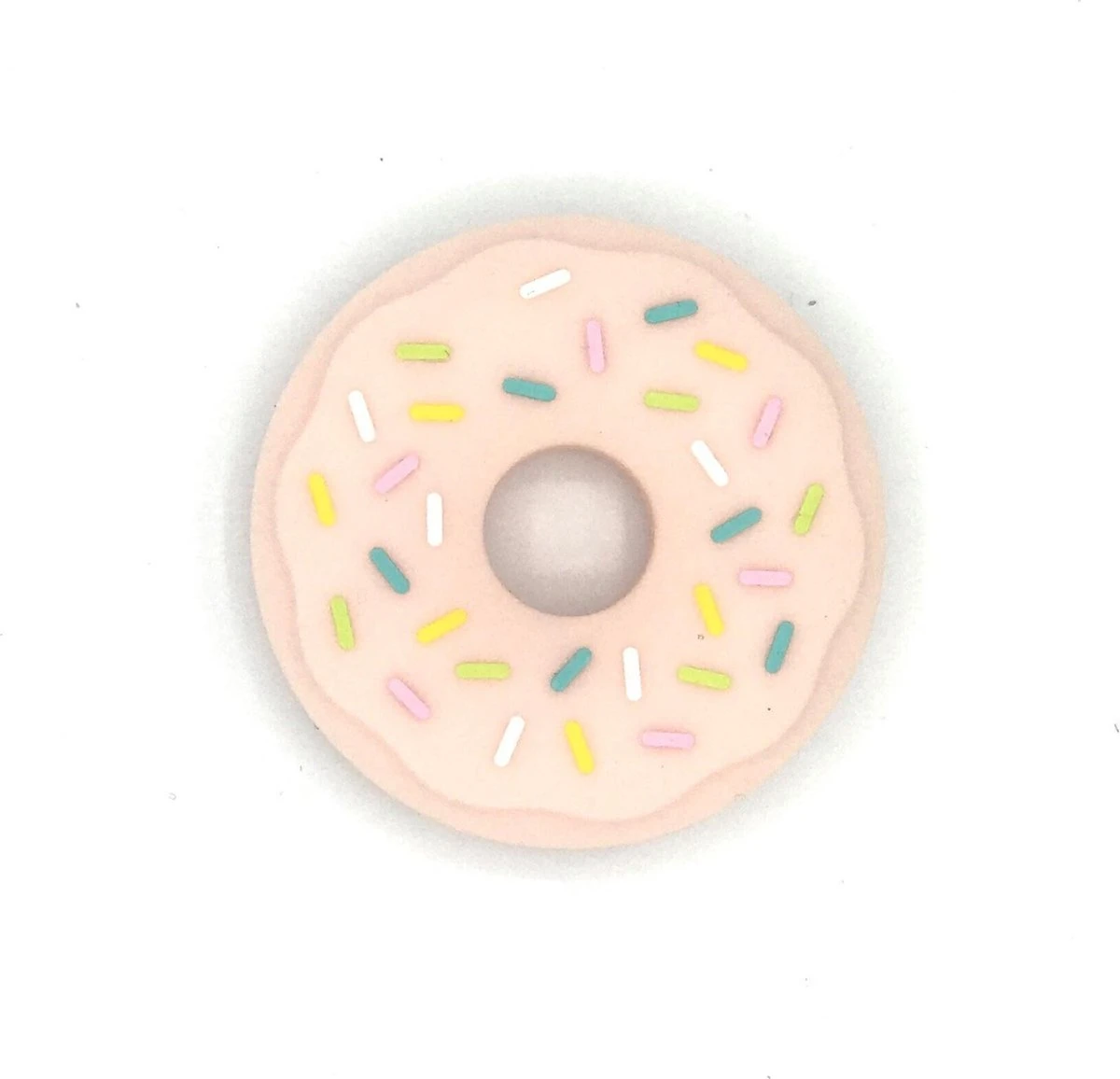 Donut Bijtketting Kauwsieraad - Roze 7 Donut Bijtketting Kauwsieraad - Roze - Afbeelding 5