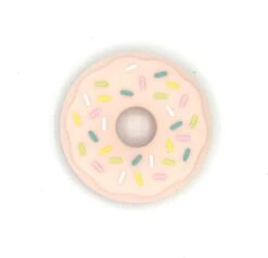 Donut Bijtketting Kauwsieraad - Roze 10 Donut Bijtketting Kauwsieraad - Roze -Babyproducten Serie Winkel 1200x1157