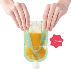 Badabulle 15 Stuks Herbruikbare Knijpzakjes B004500 21 Badabulle 15 Stuks Herbruikbare Knijpzakjes B004500 -Babyproducten Serie Winkel 1200x1161 6