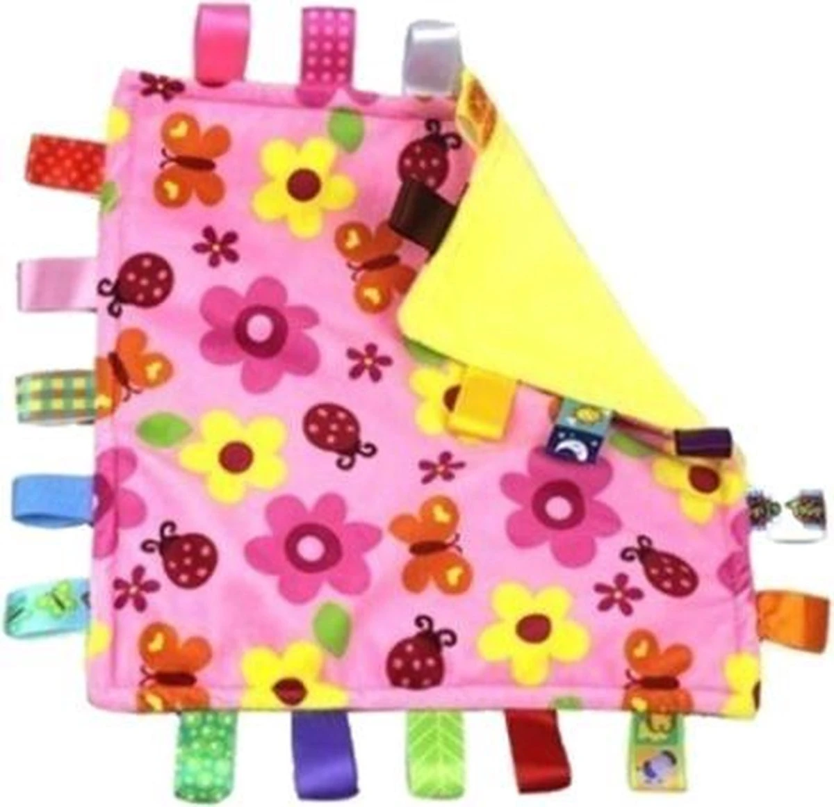 Woezy - Labeldoek Liv - Knuffeldoekje - Labels - Stof - Kraamcadeau - Baby 3 Woezy - Labeldoek Liv - Knuffeldoekje - Labels - Stof - Kraamcadeau - Baby