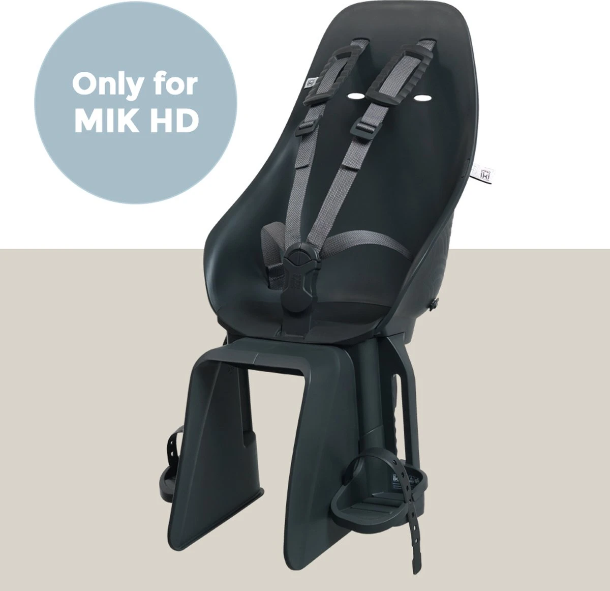 Urban Iki Fietsstoeltje Achter - MIK HD - Bincho Black 3 Urban Iki Fietsstoeltje Achter - MIK HD - Bincho Black