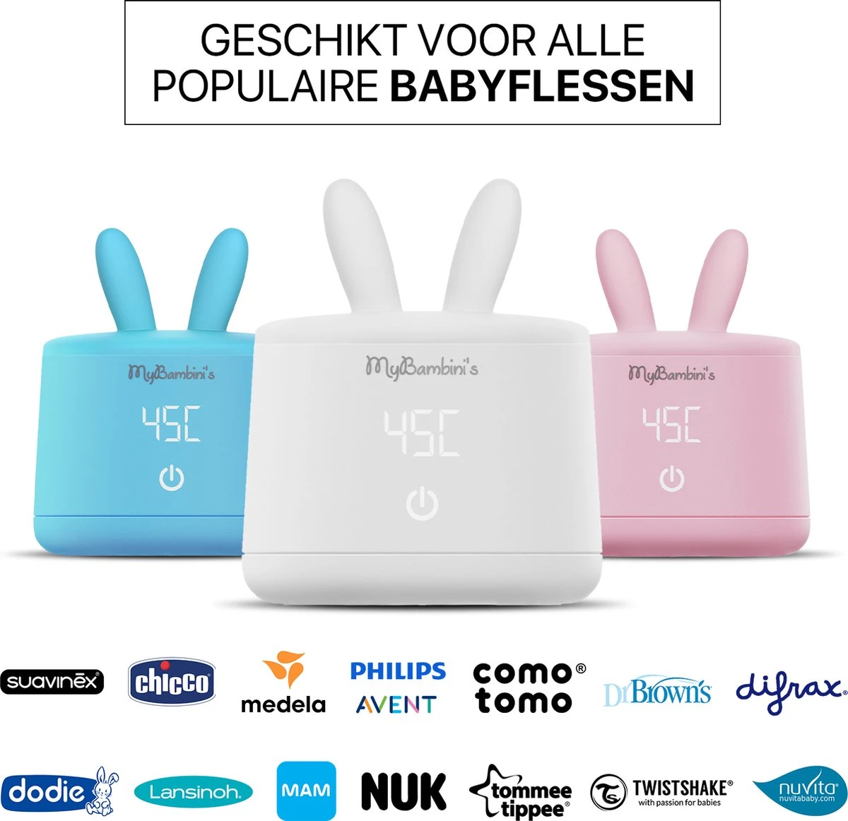 MyBambini's Bottle Warmer Pro™ - Draagbare Baby Flessenwarmer Voor Onderweg - Roze - Geschikt Voor AVENT Philips, Chicco & Dodie 4 MyBambini's Bottle Warmer Pro™ - Draagbare Baby Flessenwarmer Voor Onderweg - Roze - Geschikt Voor AVENT Philips, Chicco & Dodie - Afbeelding 2