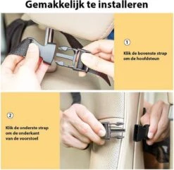 Merkloos Autostoel Organizer De Luxe, Auto Organizer Voor Baby En Kinderen, Met Tablethouder Voor O.a. IPad -Babyproducten Serie Winkel 1200x1169