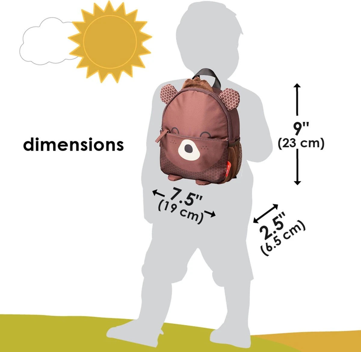 Kindertuigje Met Looplijn - Rugzak Voor Peuter & Kleuter - Tuigje Kind - Rugzaktuigje - Beer 10 Kindertuigje Met Looplijn - Rugzak Voor Peuter & Kleuter - Tuigje Kind - Rugzaktuigje - Beer - Afbeelding 8