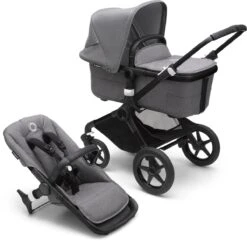 Bugaboo Fox3 Kinderwagen - Black/Grey Melange -Babyproducten Serie Winkel 1200x1173 3