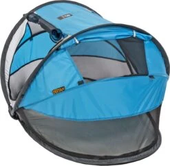 Deryan Peuter Luxe Campingbedje – Inclusief Zelfopblaasbare Matras - Blue -Babyproducten Serie Winkel 1200x1176 2