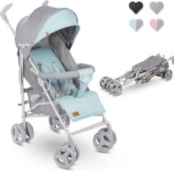 Lionelo Irma - Buggy - Wandelwagen- Lichte 7kg - Tot 15 Kg - Geveerde Wielen - 360° - Tot 5 Jaar - Opbergmand - Verstelbare Handgreep - Snel Inklapsysteem - Compact Formaat -Babyproducten Serie Winkel 1200x1179 7