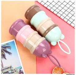 Melkpoeder Doseerdoosjes · PAARS · Melkpoeder Bewaarbakjes · Melkpoeder Toren · BPA FREE -Babyproducten Serie Winkel 1200x1181 10