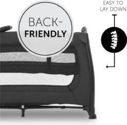 Hauck Play N Relax Center Campingbedje - Zwart -Babyproducten Serie Winkel 1200x1181 7