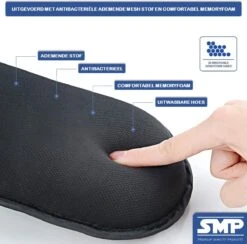 SMP® Hoofdsteun Auto Voor Kinderen En Volwassenen Voor Slapen In Auto - Nekkussen Auto - Reiskussen Auto - Neksteun Auto - Hoofdkussen Auto - Verstelbaar - Memoryfoam Met Ademde Stof - Zwart -Babyproducten Serie Winkel 1200x1184 4