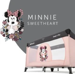 Hauck Dream'n Play Campingbedje - Minnie Sweetheart -Babyproducten Serie Winkel 1200x1186 4