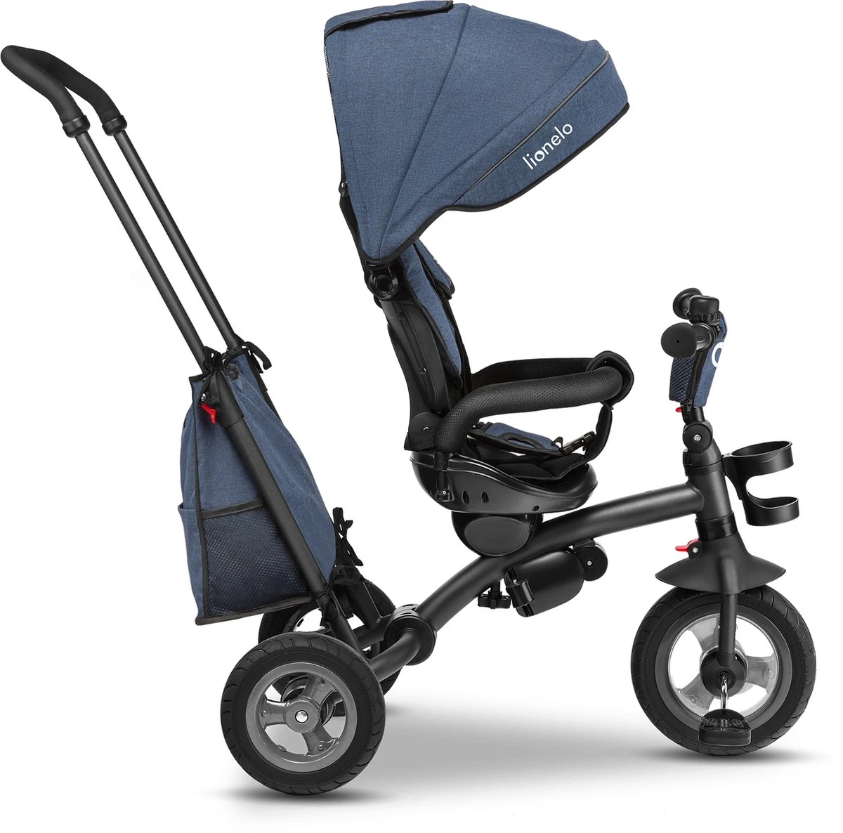 Lionelo Tris - Loopfiets - Draaibaar Stoel - Snel Opvouwsysteem - Tot 25kg 6 Lionelo Tris - Loopfiets - Draaibaar Stoel - Snel Opvouwsysteem - Tot 25kg - Afbeelding 4