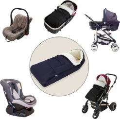 Monzana Voetenzak - Voor Kinderwagen Of Stoeltje - 93x56cm Donkerblauw 27 Monzana Voetenzak - Voor Kinderwagen Of Stoeltje - 93x56cm Donkerblauw -Babyproducten Serie Winkel 1200x1188 4