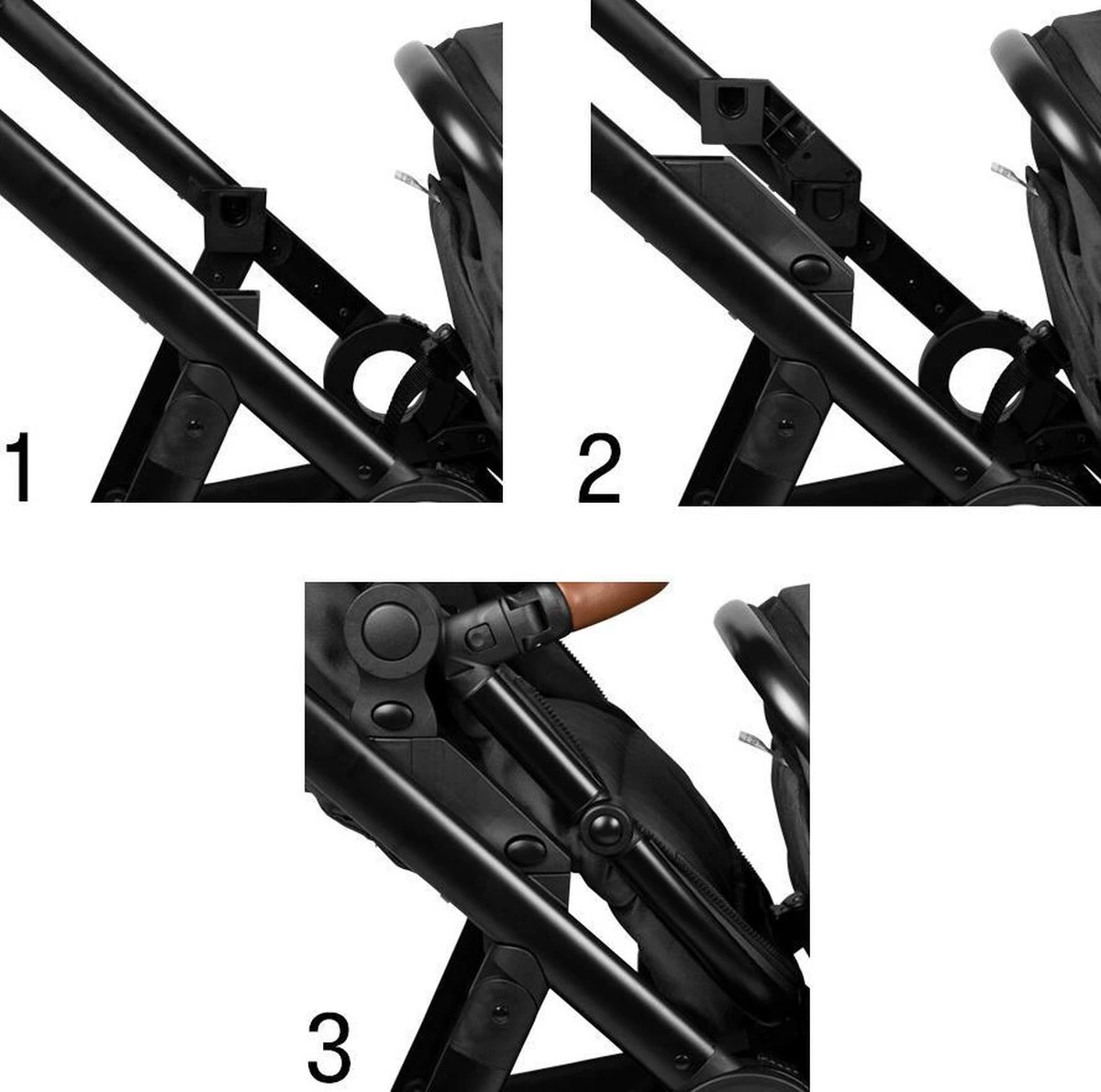 Baninni Duo Kinderwagen Luiz Grijs 22 Baninni Duo Kinderwagen Luiz Grijs - Afbeelding 20