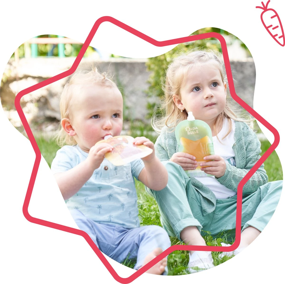 Badabulle 15 Stuks Herbruikbare Knijpzakjes B004500 8 Badabulle 15 Stuks Herbruikbare Knijpzakjes B004500 - Afbeelding 6