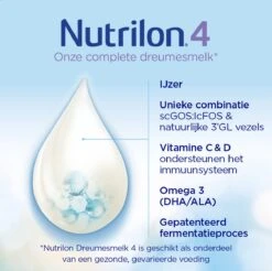 Nutrilon 4 Vanille Dreumesmelk – Flesvoeding Vanaf 1 Jaar – 800g -Babyproducten Serie Winkel 1200x1196 16