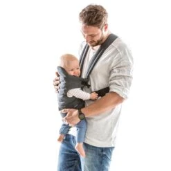 Hauck 2 Way Carrier Draagzak - Buikdrager - Melange Charcoal -Babyproducten Serie Winkel 1200x1200 1064