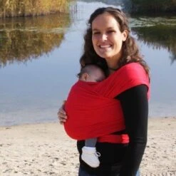 Smallvips Draagdoek Taupe - Rekbare Draagdoek Van Bamboo - Heerlijk Zacht En Koel - Ergonomisch Dragen -Babyproducten Serie Winkel 1200x1200 1120