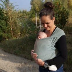 Smallvips Draagdoek Taupe - Rekbare Draagdoek Van Bamboo - Heerlijk Zacht En Koel - Ergonomisch Dragen -Babyproducten Serie Winkel 1200x1200 1122