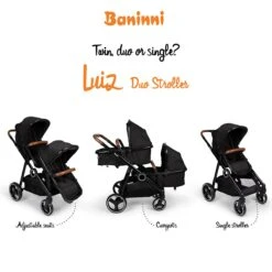Baninni Duo Kinderwagen Luiz Grijs 40 Baninni Duo Kinderwagen Luiz Grijs -Babyproducten Serie Winkel 1200x1200 1141