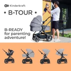 Kinderkraft B-Tour Ash Grey 3-in-1 Combi Kinderwagen Incl. Autostoel KSBTOU00DGR3000 31 Kinderkraft B-Tour Ash Grey 3-in-1 Combi Kinderwagen Incl. Autostoel KSBTOU00DGR3000 -Babyproducten Serie Winkel 1200x1200 1157