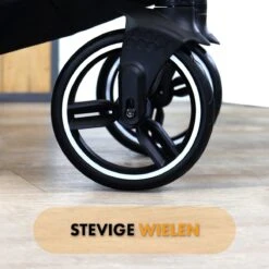 Deryan Evy Kinderwagen - Duo Kinderwagen - Uitbreidbaar - Inclusief Reiswieg - Zwart -Babyproducten Serie Winkel 1200x1200 1190