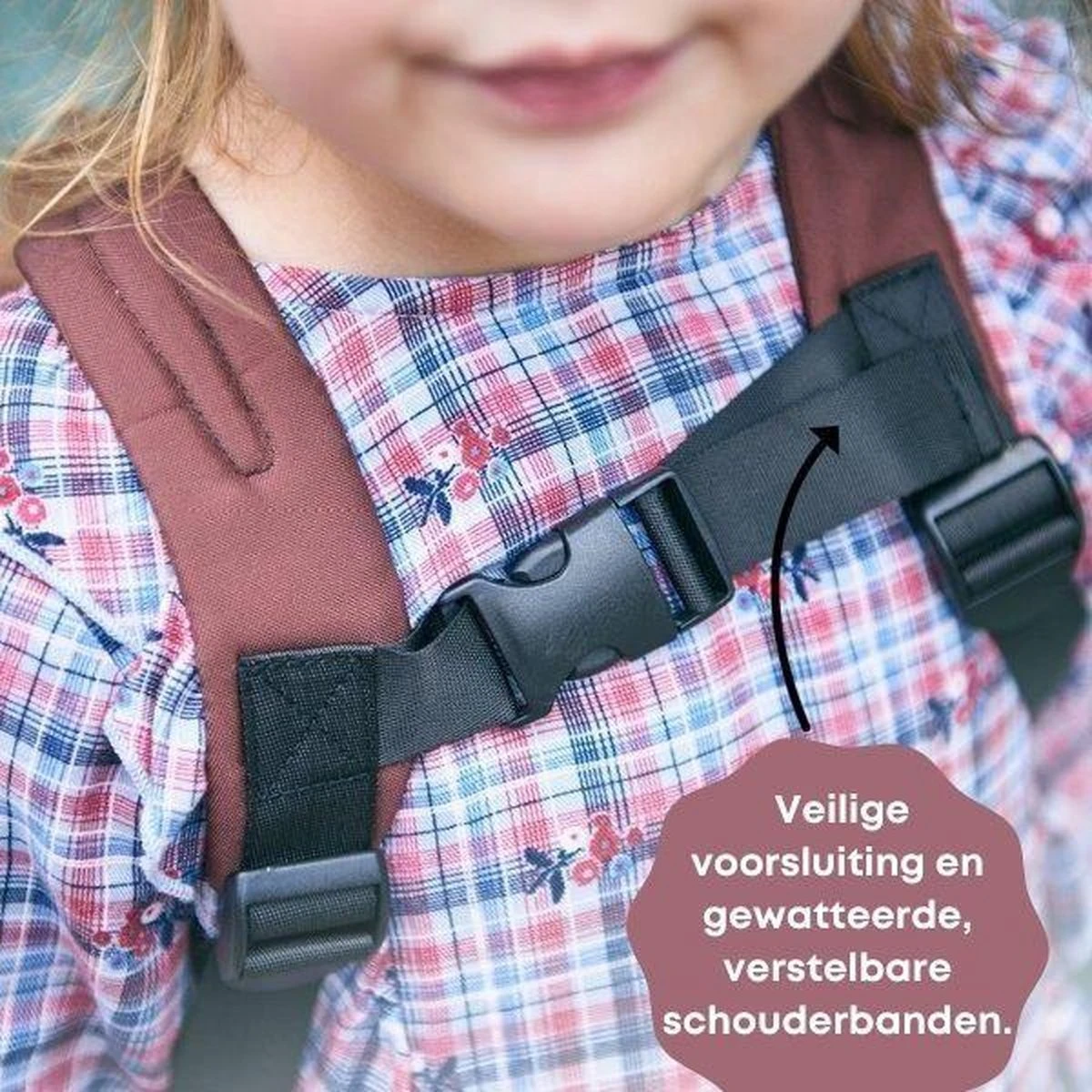 Kindertuigje Met Looplijn - Rugzak Voor Peuter & Kleuter - Tuigje Kind - Rugzaktuigje - Beer 4 Kindertuigje Met Looplijn - Rugzak Voor Peuter & Kleuter - Tuigje Kind - Rugzaktuigje - Beer - Afbeelding 2