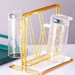 Flessenrek - Droogrek Babyfles - Flessen Rek Baby - Flessendroogrek Met Opvangbak - Afdruiprek - Afwasrek - Flessenrekje - Lekbak - Égouttoir - Goude Droogrek - Vetalo -Babyproducten Serie Winkel 1200x1200 1245